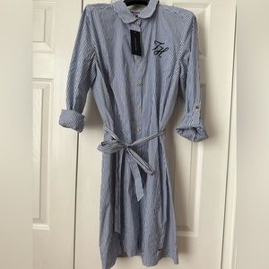 Tommy Hilfiger striped shirt dress